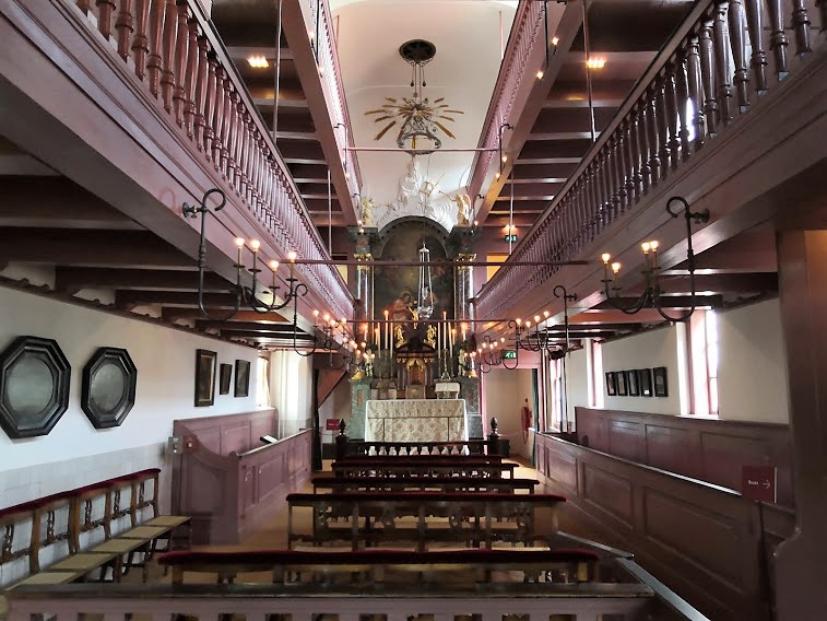 Църквата-музей "Our Lord in the Attic" в Амстердам, Нидерландия.