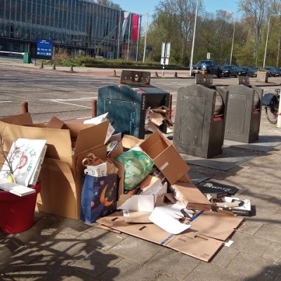 Глоба за неправилно изхвърляне на боклук