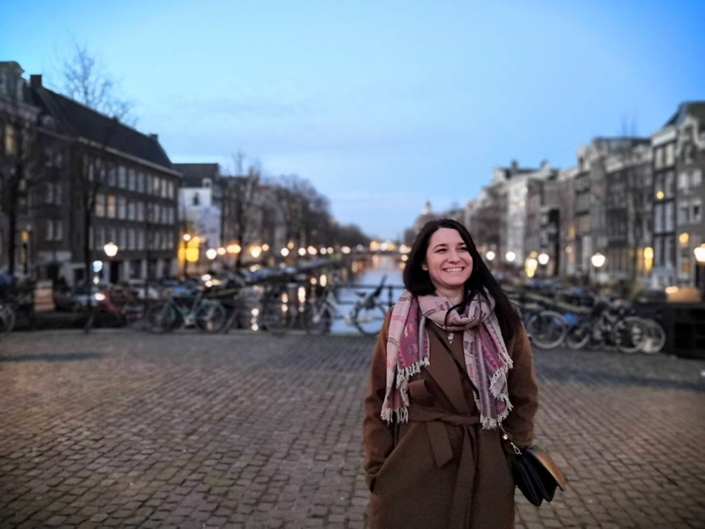 Rositsa Burla, founder of Mokum.bg, in Amsterdam, the Netherlands.