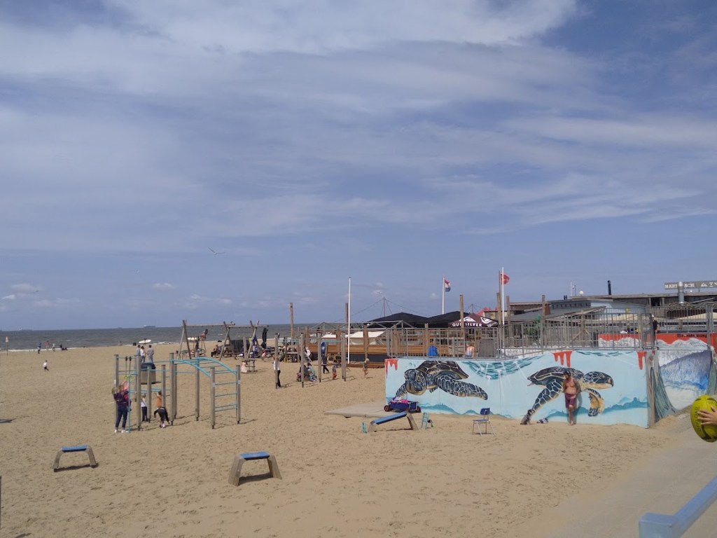 Част от плажа в Scheveningen (архив).