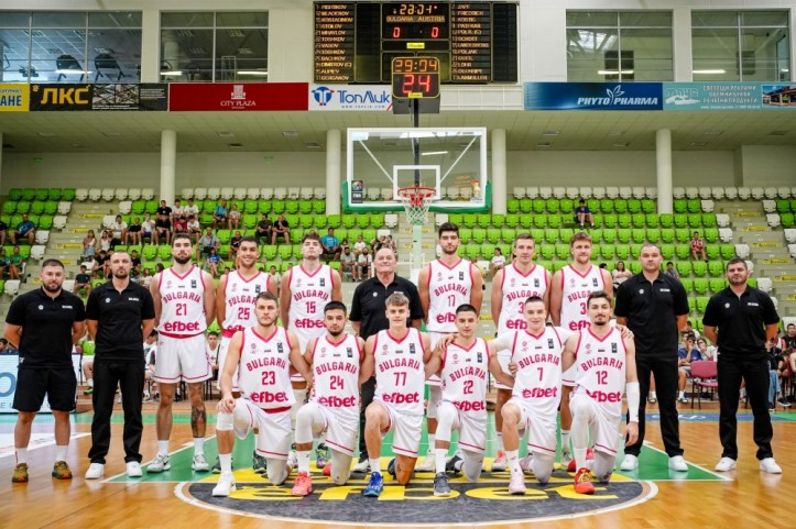 Българският национален отбор по баскетбол ще играе в Нидерландия